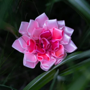 Szálas Dália selyemszalag virág egyedi színben