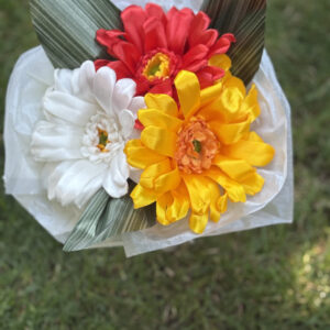 3 szálas gerbera csokor